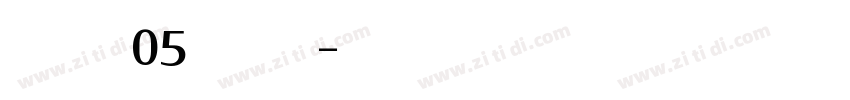 Pirulen W05 Regular字体转换 Pirulen W05 Regular字体转换